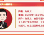 黄岛主72期分享会！谢银龙：b站视频精准引流与变现大解析（视频+图片）|淘骐网赚资源库