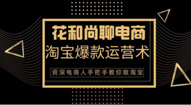花和尚·天猫淘宝爆款运营实操技术,手把手教你月销万件的爆款打造技巧|淘骐网赚资源库