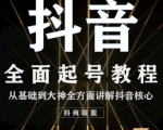 2020最新抖音课程:起号基础+账号类型定位+视频搬运发送处理|淘骐网赚资源库