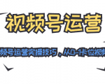 视频号运营：七大视频号运营实操技巧，从0-1卡位视频号红利|淘骐网赚资源库
