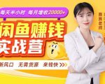 闲鱼赚钱实战营,一部手机,无需货源,玩闲鱼轻松月入2万+|淘骐网赚资源库