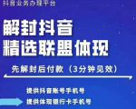 封号抖音强提小店佣金，原价8888技术（附破解版APP）|淘骐网赚资源库