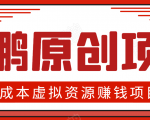 高鹏圈半自动化出单,月入2万零成本虚拟产品项目【附资料】|淘骐网赚资源库