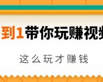 从0到1带你玩赚视频号:这么玩才赚钱,日引流500+日收入1000+核心玩法|淘骐网赚资源库