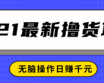 2021最新撸货项目，一部手机即可实现无脑操作轻松日赚千元|淘骐网赚资源库