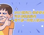 2021新风口-拼多多虚拟店:可多店批量操作,每个店一天收入在200-1000|淘骐网赚资源库