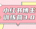 红商学院·小红书博主训练营3.0,实战操作轻松月入过万|淘骐网赚资源库
