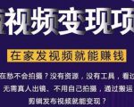 在家也能操作的短视频赚钱项目,无需真人,不用拍摄,纯搬运月入2到5万|淘骐网赚资源库