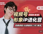 喜脉iP进化营第3-4期：视觉竟争+内容克争+社交竟争，三大竟争视角带你打造超级iP|淘骐网赚资源库