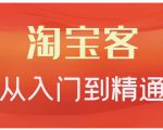 卓让·淘宝客从入门到精通,教你做一个赚钱的淘宝客|淘骐网赚资源库