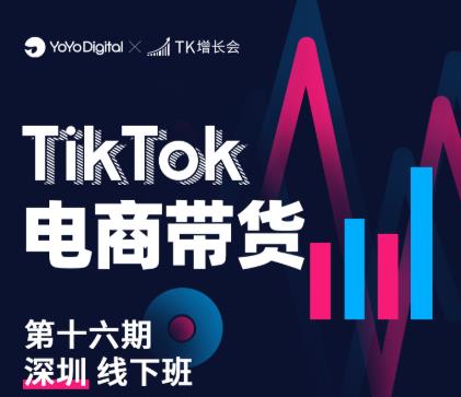 TK电商带货线下班第十六期(深圳站),从0到1带货出单|淘骐网赚资源库
