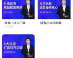 湛北·抖音小店入门进阶高阶合集,八大玩法打造百万店铺|淘骐网赚资源库