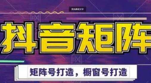 高鹏圈·抖音带货矩阵项目,起号成功率100%,出单率100%!|淘骐网赚资源库