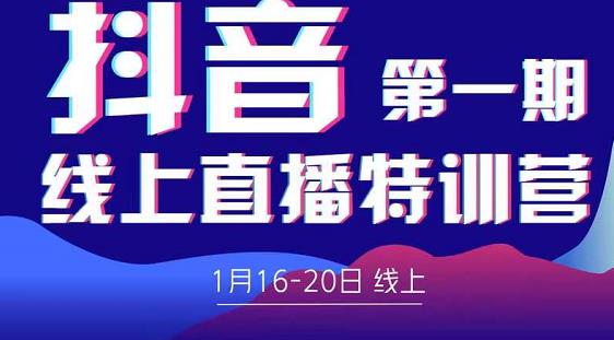 2022美尊学堂-抖音直播线上特训营价值4980元|淘骐网赚资源库