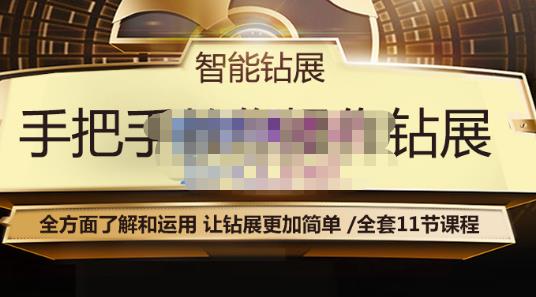 智能钻展手把手教你操作钻展,全方面了解和运用,让钻展更加简单|淘骐网赚资源库