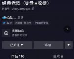 抖音音乐号+无人直播+u盘带货，教你如何通过抖音赚钱|淘骐网赚资源库