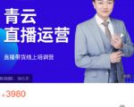 青云直播电商教程,教你最低成本搭建高转化直播场景|淘骐网赚资源库