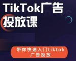 跨境B哥tiktok广告投放课,带你快速入门tiktok广告投放价值1680元|淘骐网赚资源库