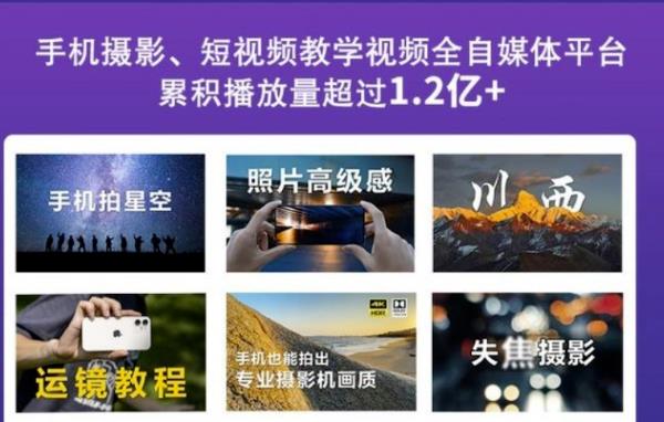 2022玩转手机影像全系课,零基础的小白也能进阶成为手机摄影专业人士|淘骐网赚资源库