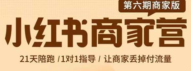 贾真-小红书商家营第6期商家版,21天带货陪跑课,让商家丢掉付流量|淘骐网赚资源库