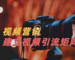 视频精准引流矩阵打造,帮助新手建立涨粉系统!【视频课程】|淘骐网赚资源库