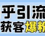 2022船长知乎引流+无脑爆粉技术:每一篇都是爆款,不吹牛,引流效果杠杠的|淘骐网赚资源库