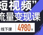 参哥·短视频流量变现课，学成即可上路，抓住时代的红利|淘骐网赚资源库