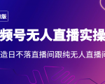 2022年视频号无人直播实操课，打造日不落直播间跟纯无人直播间|淘骐网赚资源库