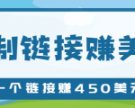 复制链接赚美元,一个链接可赚450+,利用链接点击即可赚钱的项目【视频教程】|淘骐网赚资源库