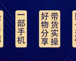 好物分享高阶实操课:0基础一部手机做好好物分享带货(24节课)|淘骐网赚资源库