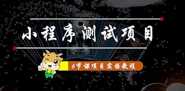 小程序测试项目：从星图、搞笑、网易云、实拍、单品爆破教你通过抖推猫小程序变现|淘骐网赚资源库