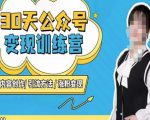 陈舟·公众号变现营(第三期),内容创作|引流方法|涨粉变现|淘骐网赚资源库