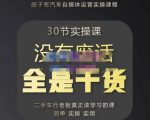 胡子哥·汽车自媒体运营实操课,汽车新媒体二手车短视频运营教程-价值8888元|淘骐网赚资源库