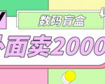 外面卖188抖音最火数码盲盒项目，自己搭建自己玩【全套源码+详细教程】|淘骐网赚资源库