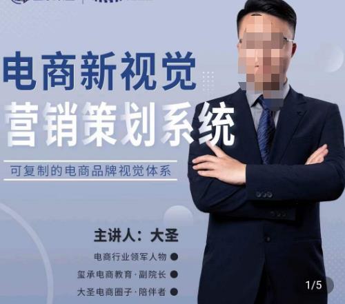 大圣·电商新视觉营销策划系统,可复制的电商品牌视觉识别系统|淘骐网赚资源库