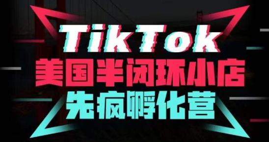 疯人院·TikTok美国半闭环小店孵化营,抢占TikTok美国蓝海市场,开店、运营、带货、投流全实操|淘骐网赚资源库