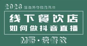 2023抓住抖音流量风口,线下餐饮店如何做抖音同城直播给餐饮店引流|淘骐网赚资源库