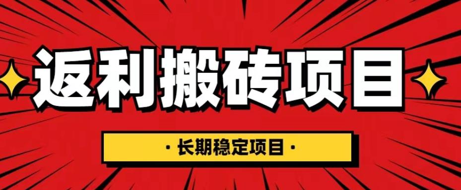 国外返利网项目,返利搬砖长期稳定,月入3000刀(深度解剖)|淘骐网赚资源库