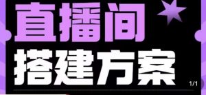 实景+绿幕直播间搭建优化教程，直播间搭建方案|淘骐网赚资源库