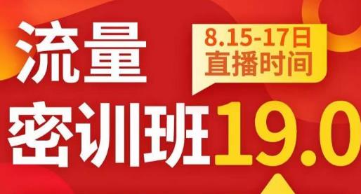 秋秋线上流量密训班19.0,打通流量关卡,线上也能实战流量破局|淘骐网赚资源库