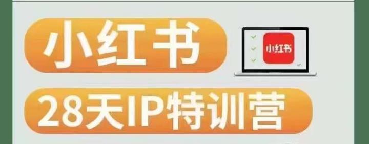 28天小红书博主IP特训营(第3期)实战经验,快速涨粉,迅速变现|淘骐网赚资源库