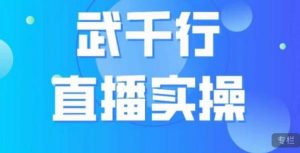 武千行直播实操课，账号定位、带货账号搭建、选品等|淘骐网赚资源库