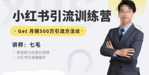 零克·小红书引流训练营第五期,小红书矩阵引流到vX的方法论|淘骐网赚资源库