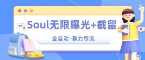 【暴力引流】Soul无限曝光+截留一体的软件【揭秘】|淘骐网赚资源库