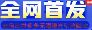 【首发】拆解拼多多如何日引100+精准粉（附脚本+视频教程）【揭秘】|淘骐网赚资源库