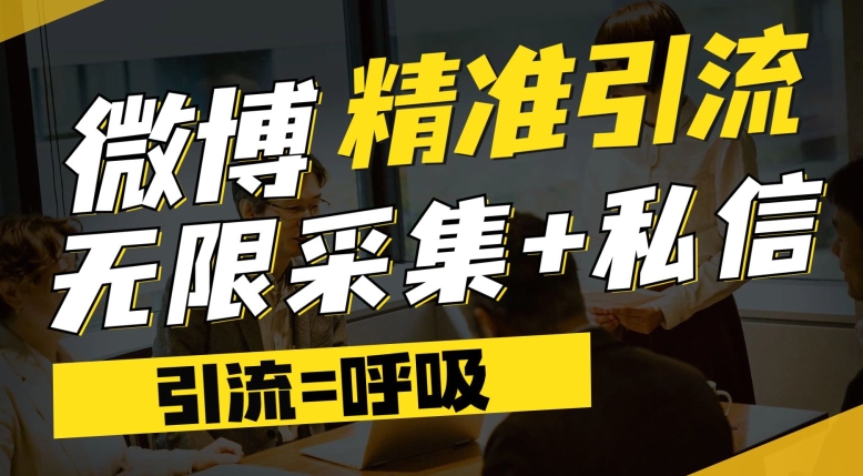 微博最新引流技术，软件提供博文评论采集+私信实现精准引流【揭秘】|淘骐网赚资源库