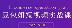 变现为王-豆包姐短视频实战课，了解短视频底层逻辑，找准并拆解对标账号，人物表现力|淘骐网赚资源库