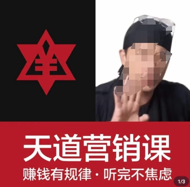 天道老阮-天道营销课，​赚钱有规律，听完不焦虑|淘骐网赚资源库