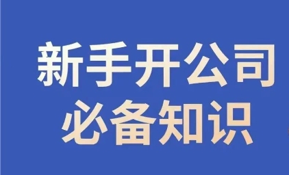 新手开公司必备知识,小辉陪你开公司,合规经营少踩坑|淘骐网赚资源库