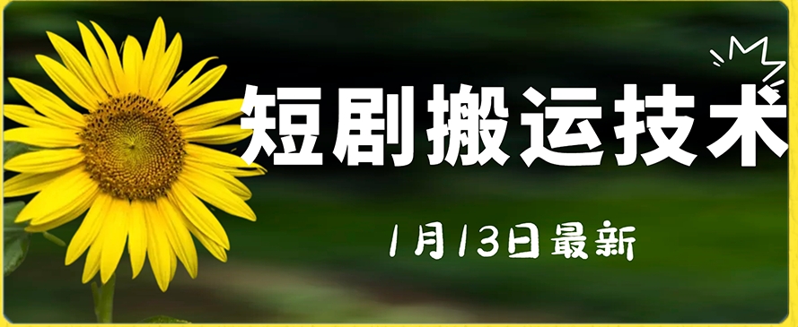 最新短剧搬运技术，电脑手机都可以操作，不限制机型|淘骐网赚资源库